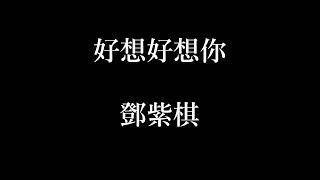 鄧紫棋-好想好想你【歌詞】