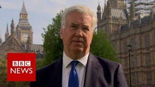 Does Michael Fallon trust Sadiq Khan? BBC News