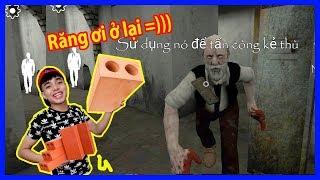 ThắnG Tê Tê Ném Gạch Không Trượt Phát Nào | Erich Sann Ngôi Nhà Ma Ám Đáng Sợ
