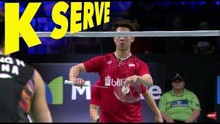 3 Types of Kevin Sanjaya SERVE