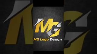 MG logo design pixellab