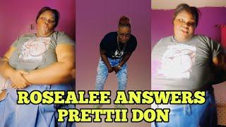 Rosealee Respond To Prettii Don WHY UNUH A TEAR MI DUNG? + Begging to Fix Her Kitchen