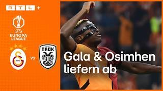 Galatasaray Istanbul vs. PAOK Thessaloniki - Highlights | UEFA Europa League | RTL Sport