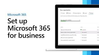 Set up Microsoft 365 for business