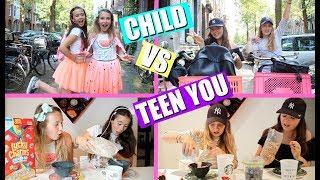 CHILD VS TEEN YOU |  MORNING ROUTINE