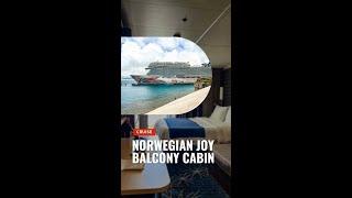 Quick Tour: Norwegian Joy Cruise Ship Balcony Cabin 9900