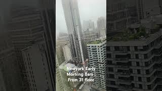 Newyork Early Morning 8am .From 31 floor
