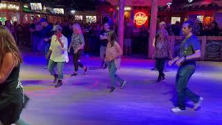 Straight Line line dance by Gary O'Reilly & Maggie Gallagher @ Gilley's Las Vegas