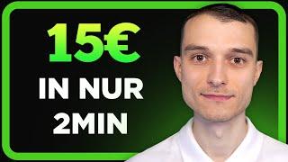 15€ mit nur 2min Aufwand [MIT BEWEIS] - Online Geld verdienen im Internet 2024