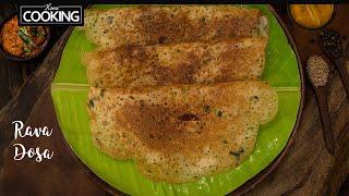 How to Make a Restaurant-Style Crispy Rava Dosa at Home! - The Perfect Instant Breakfast