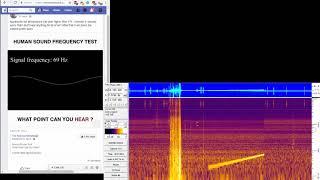 Visualizing a frequency test with Spectrum Laboratory