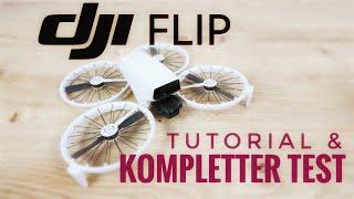 Dji Flip Drone - Complete Tutorial - Settings and Functions German Part 1