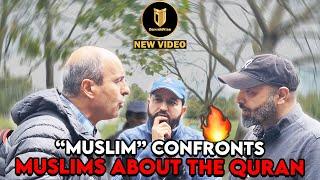 Ridiculous Man Confronts Muslims About The Quran | Imran | Abbas | Speakers Corner