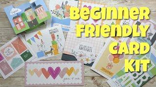 Beginner Friendly DIY Card Kit | 22 Cards in 1 Hour!!