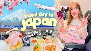 EPIC JAPAN TRAVEL DAY  We Flew 14 HOURS with Japan Airlines to Tokyo | Conbinis & First Night!