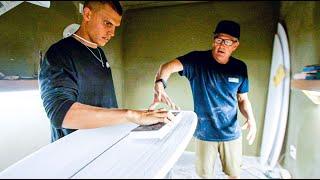 How Pyzel Makes the World's Best Surfboards (Board Testing)