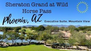 Sheraton Grand at Wild Horse Pass, Phoenix, AZ: Executive Suite, Mountain View