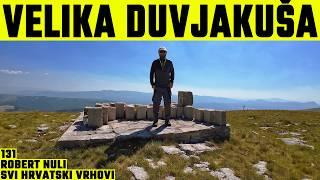 Velika Duvjakuša, Dinara, 1708m - planinarenje [131. VRH iz serijala SVI HRVATSKI VRHOVI] 4K