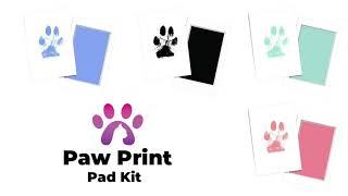 Paw Print Pad Kit | Your Pet's Paw With You Forever!