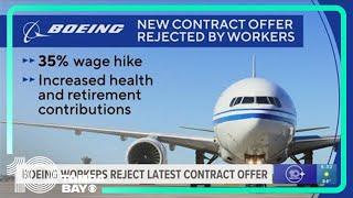 Boeing workers reject latest contract offer