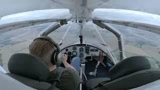 Solo Flight (First in the X-Air Microlight) - Student Pilot