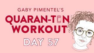 *DAY 57* QUARAN-TIN EXERCISE PLAN | ELDERLY ISOLATION HOME WORKOUT | CORONAVIRUS QUARANTINE