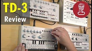 BEHRINGER TD-3 Review & tutorial // vs TB-303, RE-303 and x0xb0x (TD3-SR)