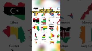 Top 10 most visited countries in Africa