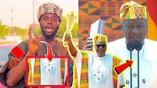 MAHAMA’S CLOTH SECRET! African Powers Reveals Details Spiritually About MAHAMA’s SwearingIn Ceremony