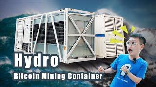 Hydro cooling mining container - LB BOX compatible with different models