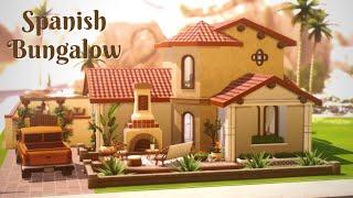  Spanish Bungalow | The Sims 4 Speed Build (No CC)