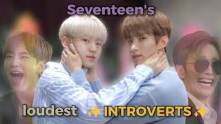 Hoshi and Dk as Seventeen's loudest Introverts