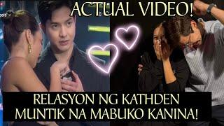 ACTUAL VIDEO! •RELASYON nila ALDEN at KATHRYN muntik na MABUKO sa ASAP kanina!