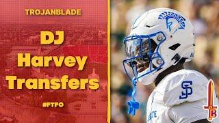 CB DJ Harvey Transfers to USC | Press Man Cover Corner | USC Football