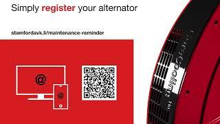 Introducing the STAMFORD | AvK Alternator Maintenance Reminder