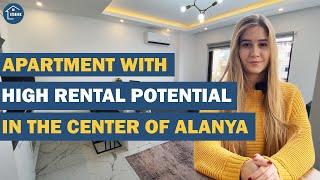 APARTMENT FOR SALE IN ALANYA, TURKEY. Propety in the center of the city with high rental potential!