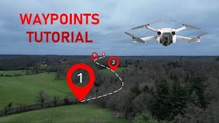 DJI Mini 3 Pro Hyperlapse Waypoints - A Beginner's Walkthrough