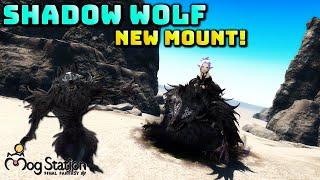 FFXIV: Shadow Wolf - Cash Shop Mount!