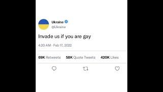 ukraine twitter making memes on russia compilation