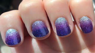 How to apply Lily and Fox nail wraps! GRAPE SODA!!!