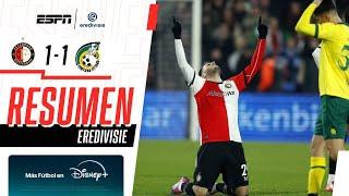 Resumen I Feyenoord 1-1 Fortuna Sittard I Eredivisie I Santi Giménez lo empata con un golazo