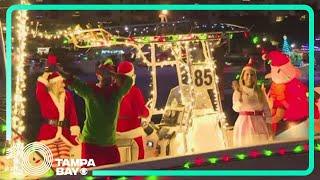 Tampa's largest lighted boat parade will sail tonight along the Hillsborough River