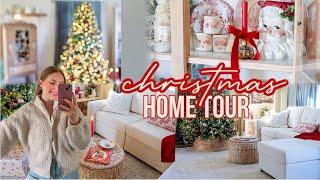 CHRISTMAS HOME TOUR 2024  thrifted christmas home tour!