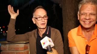 Didier Lecoanet and Hemant Sagar - Attendees at Kasauli Rhythm & Blues, 2017