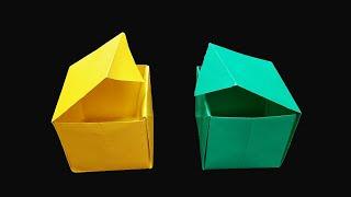 Origami Gift Box | How to Make a paper Box with lid | MINI PAPER BOX