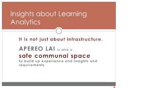 An Open Source Learning Analytics Vision