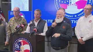 Governor Kemp updates state response to Helene's damage