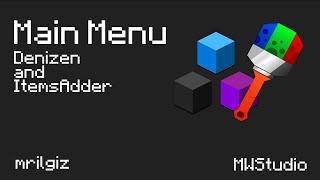 main menu for minecraft