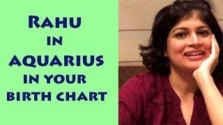 Rahu in Aquarius | Rahu through signs| Rahu in Vedic astrology