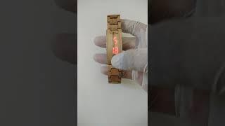 Wooden wrist watch by Just Creative Design